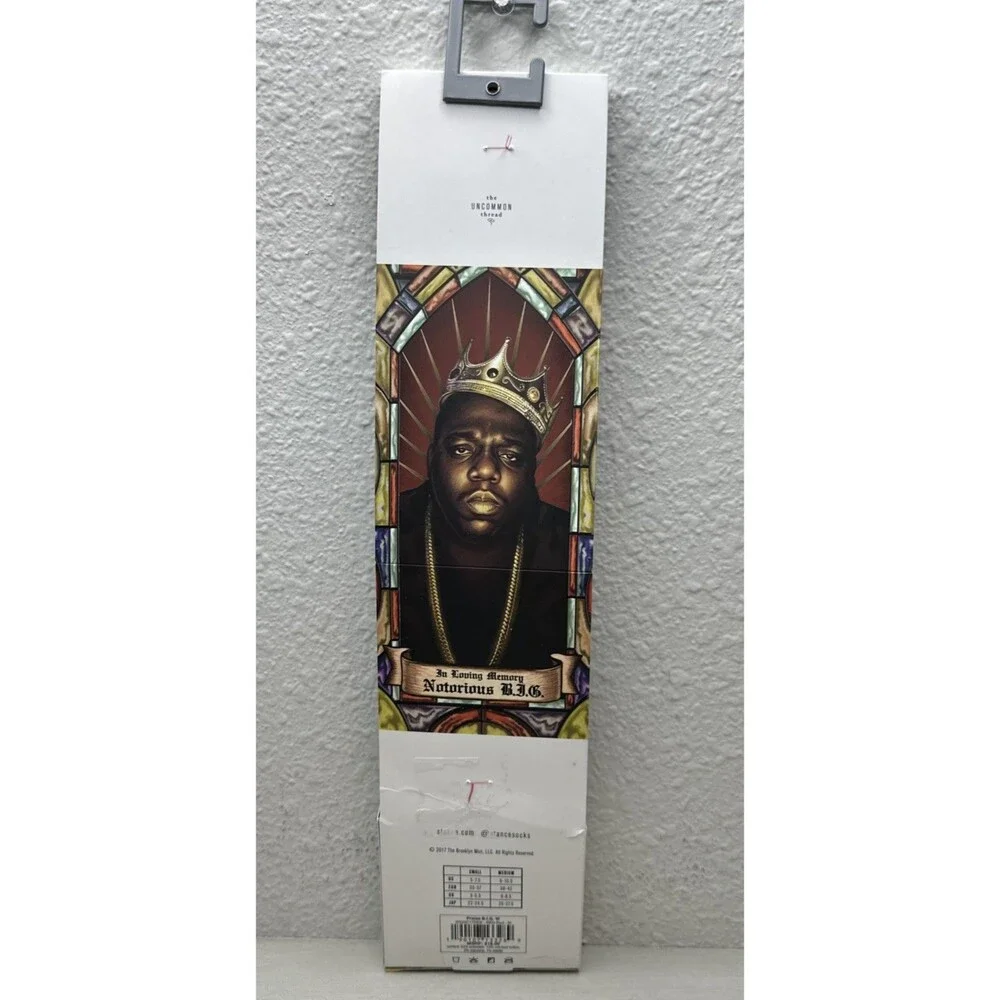 Stance Anthem Socks The Notorious B.I.G In Loving Memory Size Medium 8-10.5